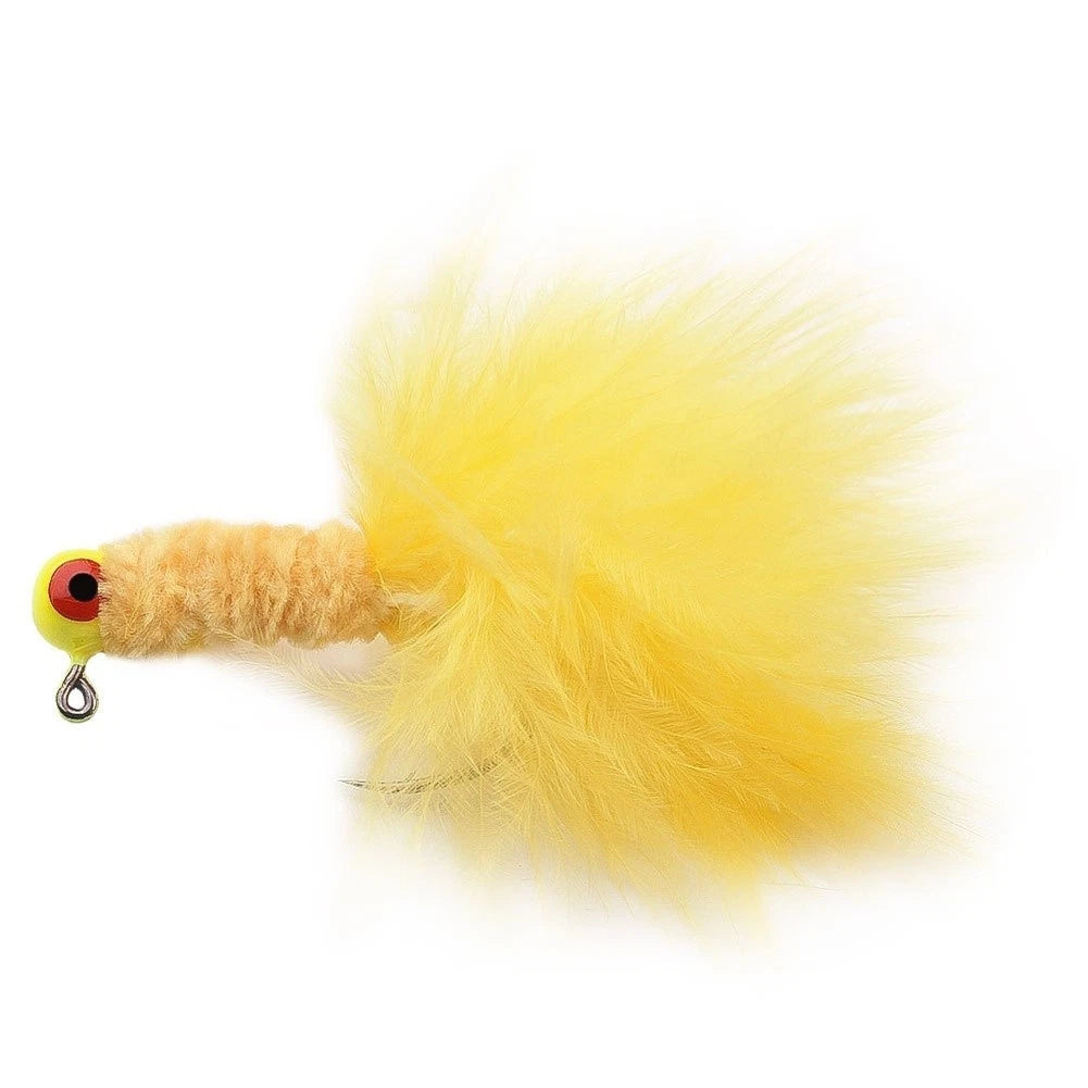 5PCS Weighted Feather Bait Hooks for Sea Angling (Coastal Use)