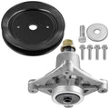 Deck Spindle and Pulley Replacement for Hustler Raptor Limited Raptor EX (52")