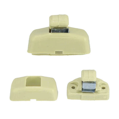 Set of 2 Sun Visor Bracket Clips for Skoda Octavia (1997–2011) Beige ABS