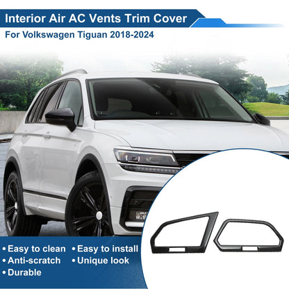 Air Condition Outlet Vent Trim Cover Frame for Volkswagen Tiguan (2018–2024)