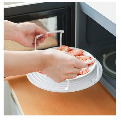 White Foldable Steam Rack for Microwave (2010–2023)