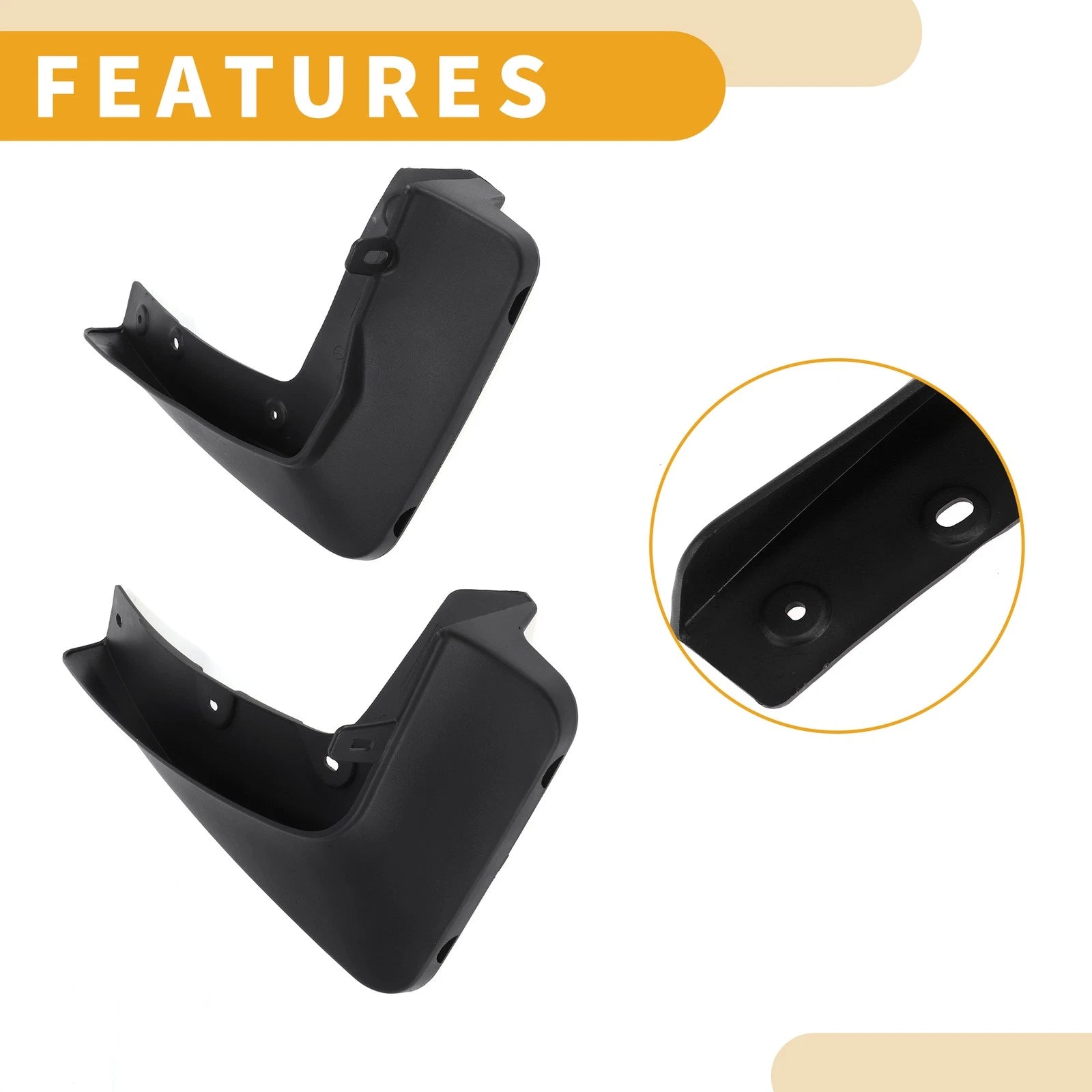 Front and Rear Side Mud Flaps Splash Guard Set for BMW X1 E84 F48 (2016–2022)
