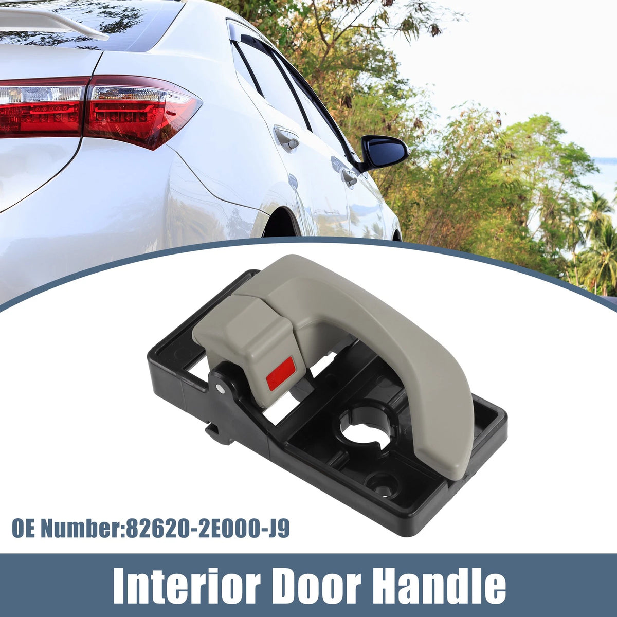 Right Interior Door Handle for Hyundai Tucson (2016–2021) No. 82620-2E000