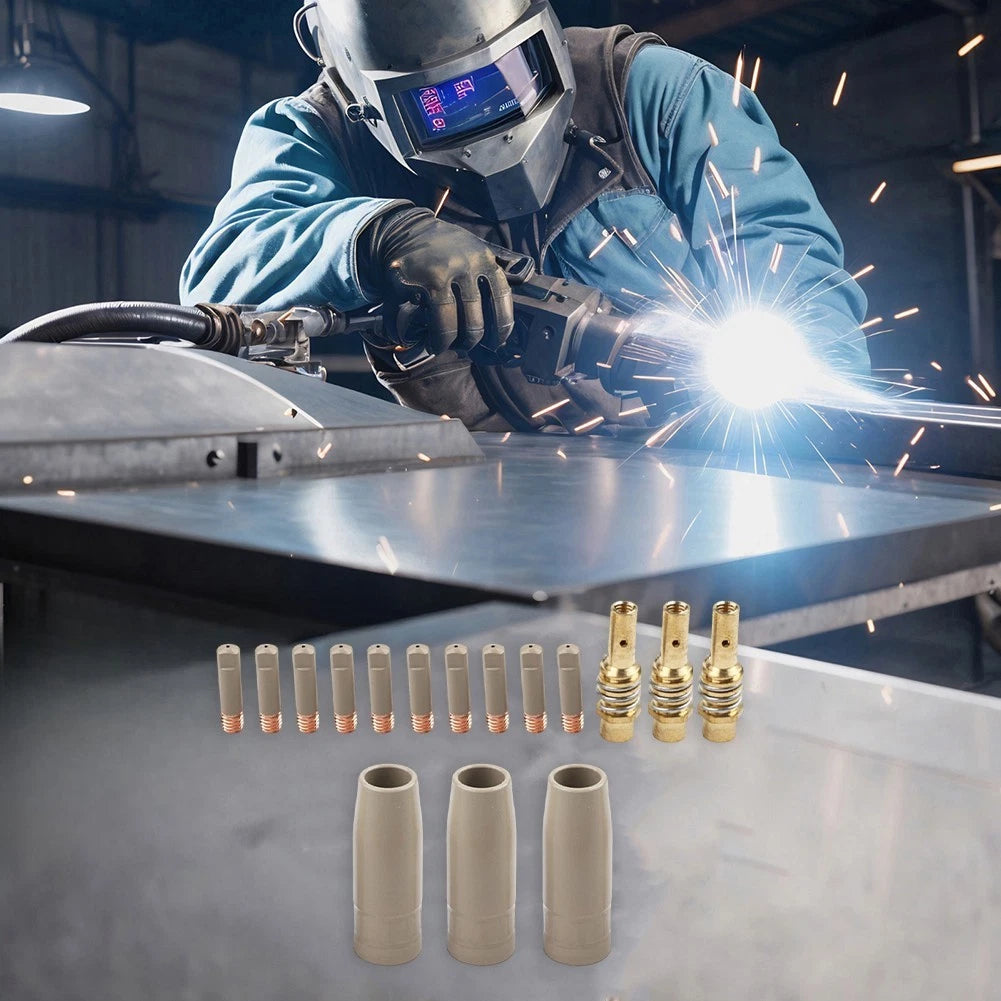 16PCS 0.8mm Protection Nozzle Coating for 15AK Welding Equipment