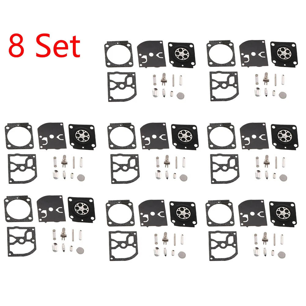 Set of 8 Carburetor Gasket Kit for STIHL HS45 FS55 FS38 BG45 ZAMA RB-100