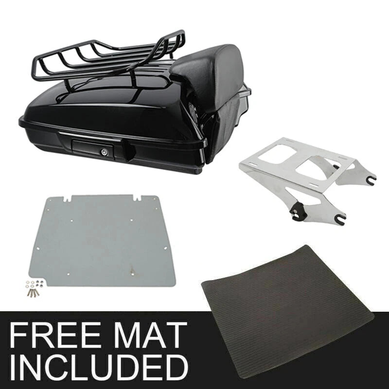 Backrest Mount Base Plate for Harley Street Glide (2014–2026)