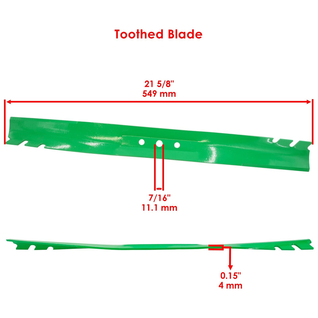 22 Inch Deck Gator Blade Replacement for Toro (2000–2018)