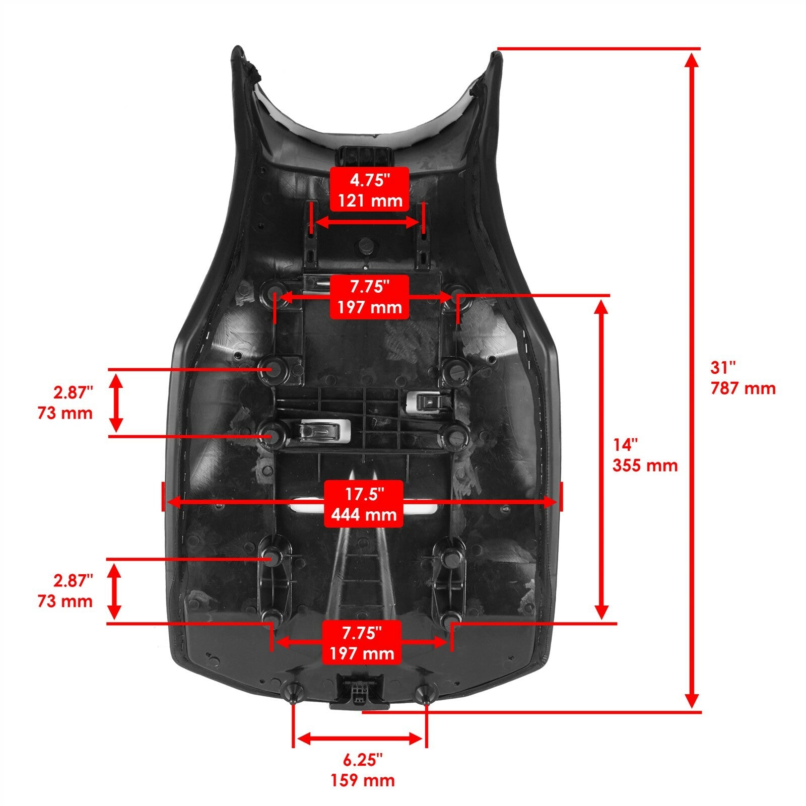Complete Seat Replacement for CanAm Outlander T3 570 EFI (2018–2018)