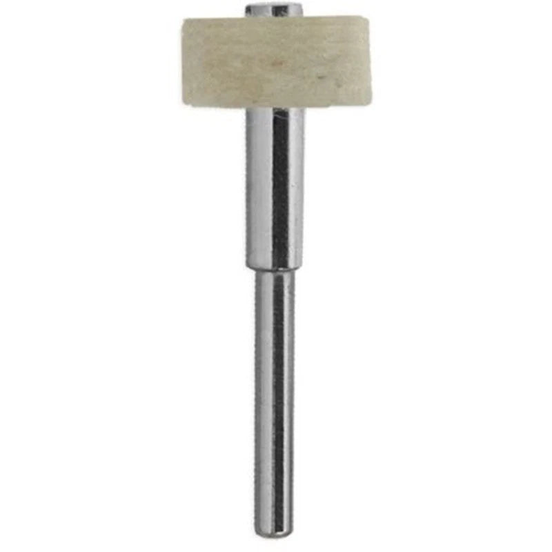 10pc Felt Buffing Polishing Wheels for Rotary Tool (1/2" Mandrel)