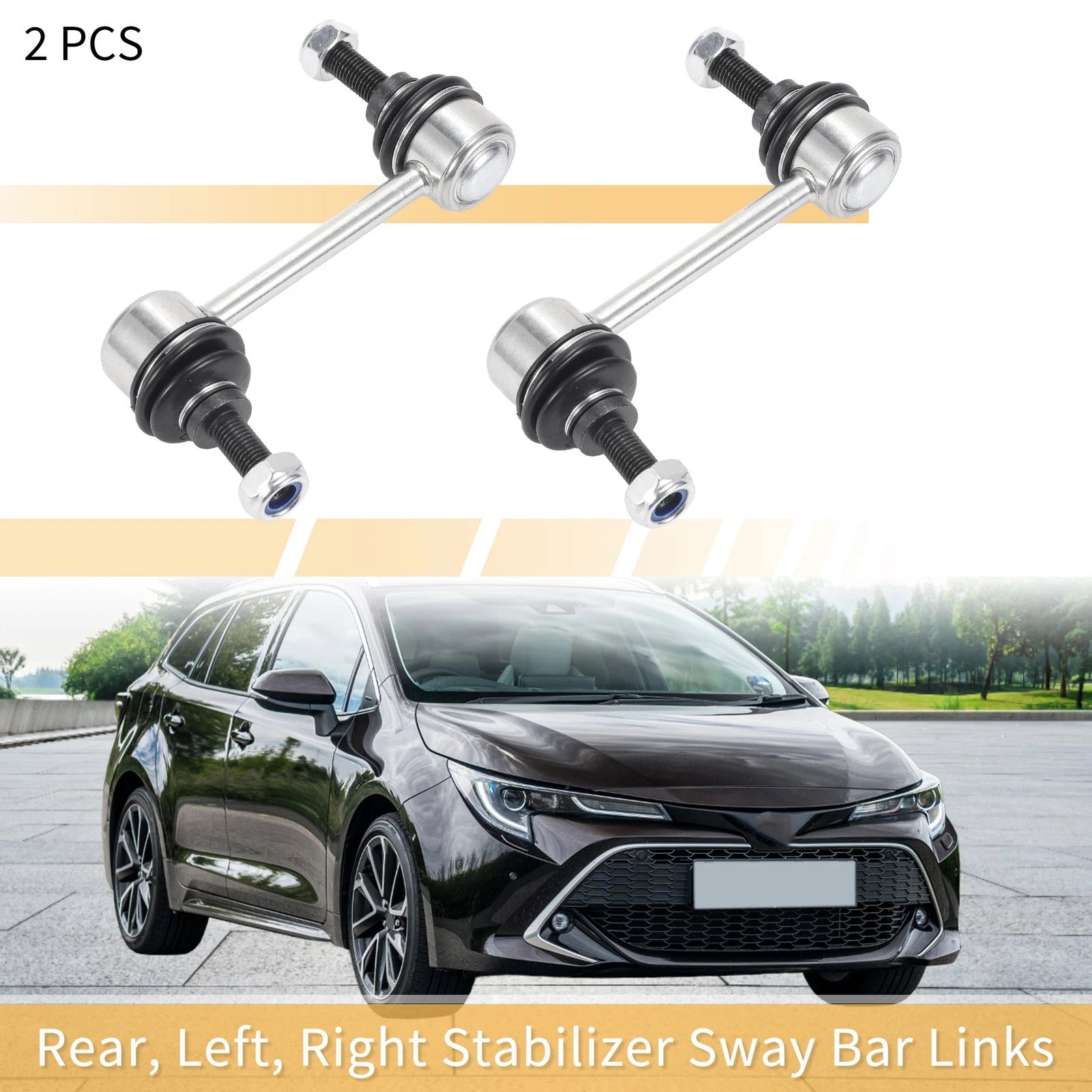 Rear Stabiliser Sway Bar Link Set for Toyota Corolla (1988–2002)