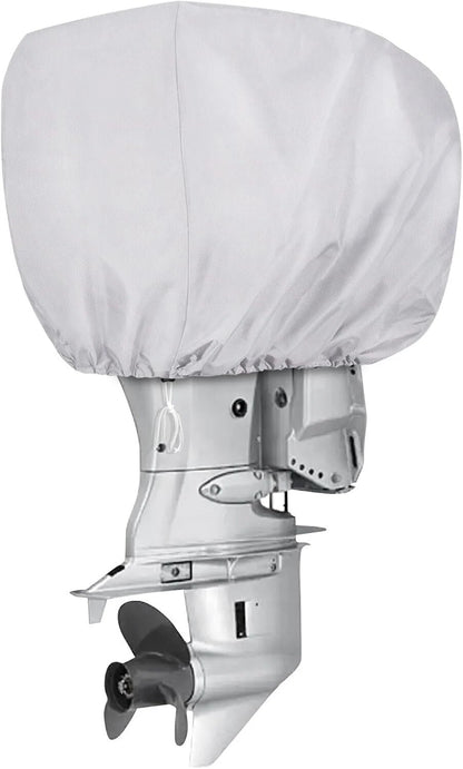 Outboard Motor Engine Cover for Universal 30-60 HP (Silver)