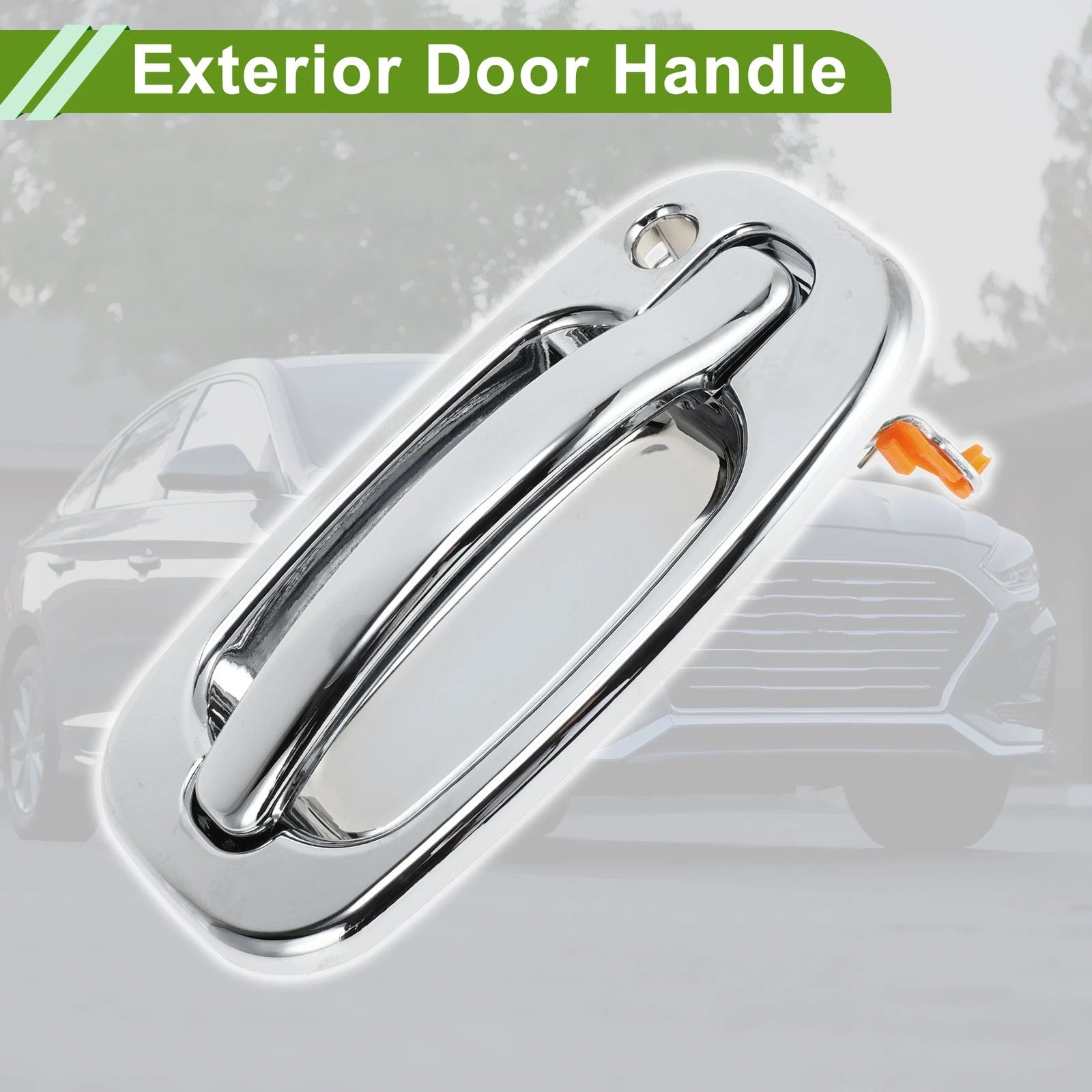 Exterior Door Handle Front Right Replacement for Chevrolet Silverado (2014–2018)