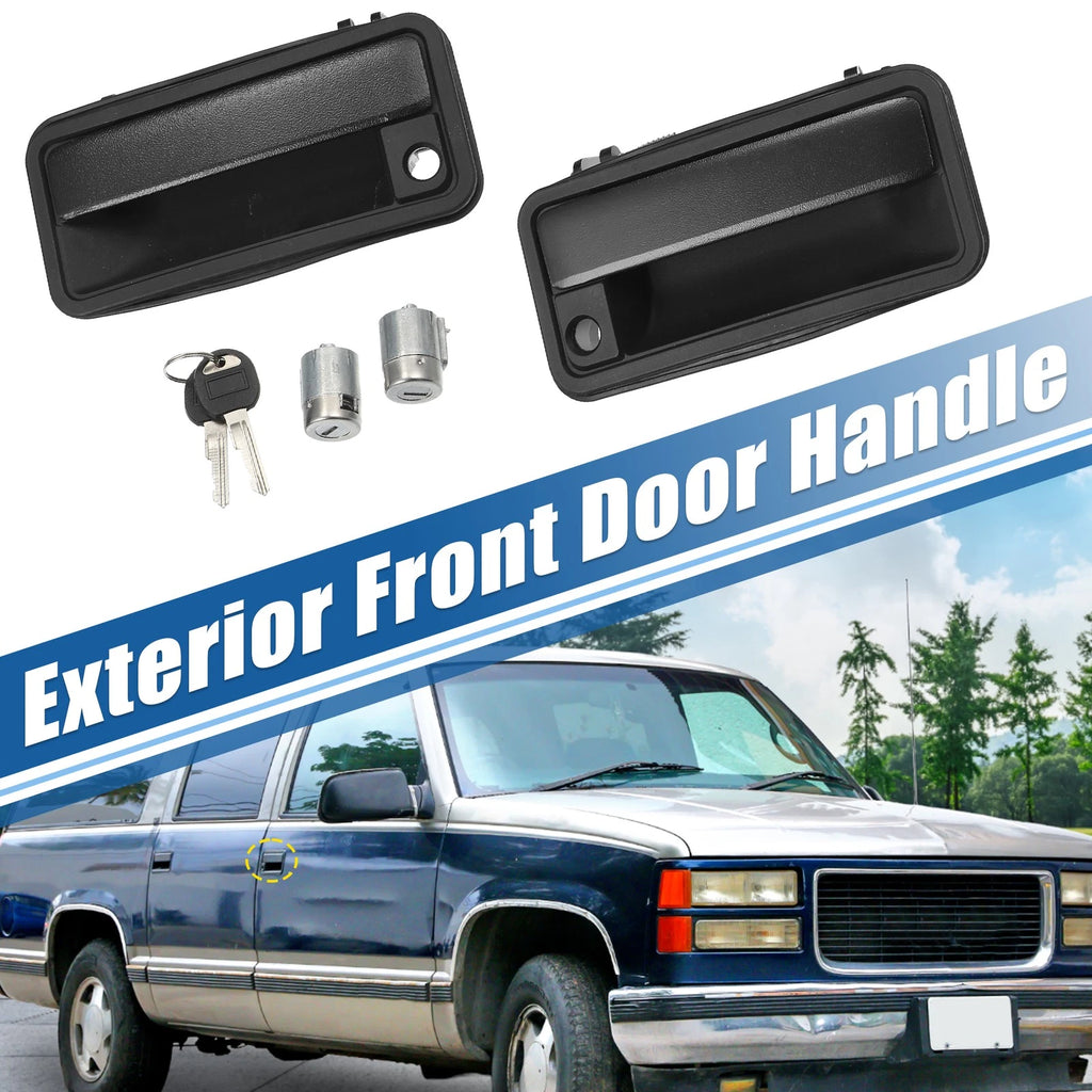 Exterior Door Handle Lock Cylinder with Keys for Chevrolet GMC (2007–2019)