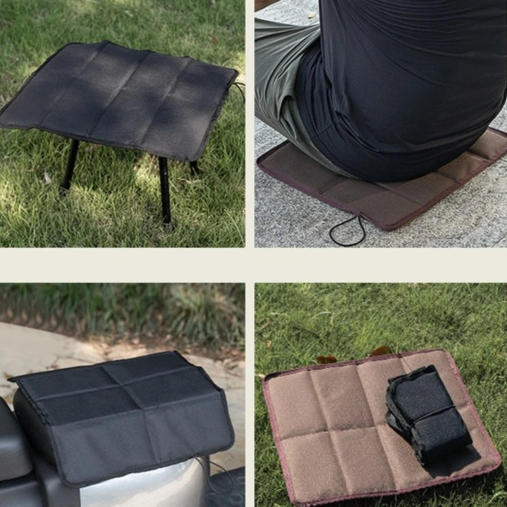 Water Resistant Folding Seat Cushion for Outdoor Use