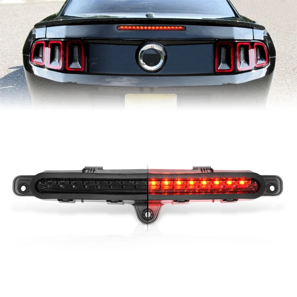 Full LED Third Brake Light Smoke for Ford Mustang (2010–2014)