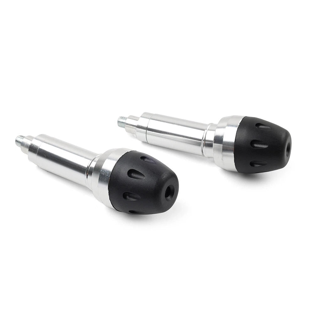 8MM 10MM Universal Silver Exhaust Frame Slider Crash Protector for Motorcycles