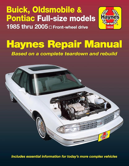 Repair Manual for Buick Oldsmobile Pontiac Full-Size (1985–2005)