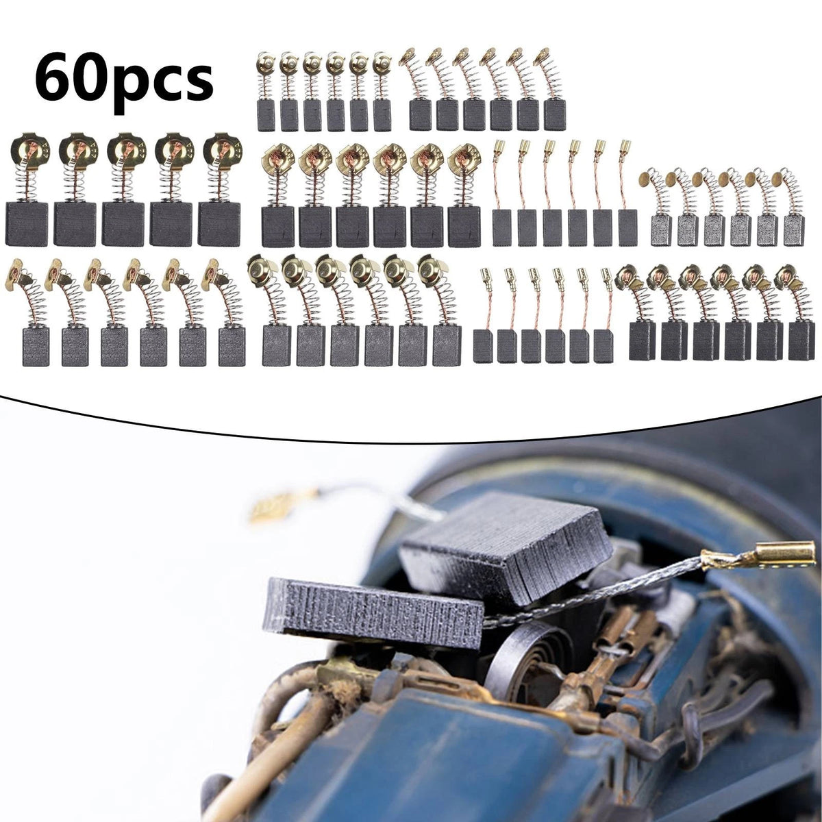 Carbon Brushes for Circular Saws Power Tool (Replacement for Angle Grinders)