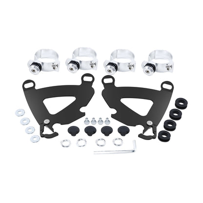 49mm Gauntlet Fairing Trigger Lock Mount for Harley Dyna Street Bob (2007–2017)