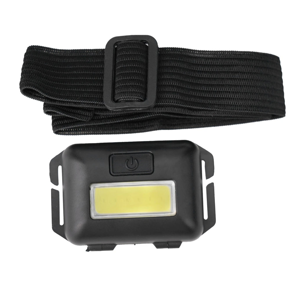 Headlight Headlamp Assembly for - COB, 3 Light Modes