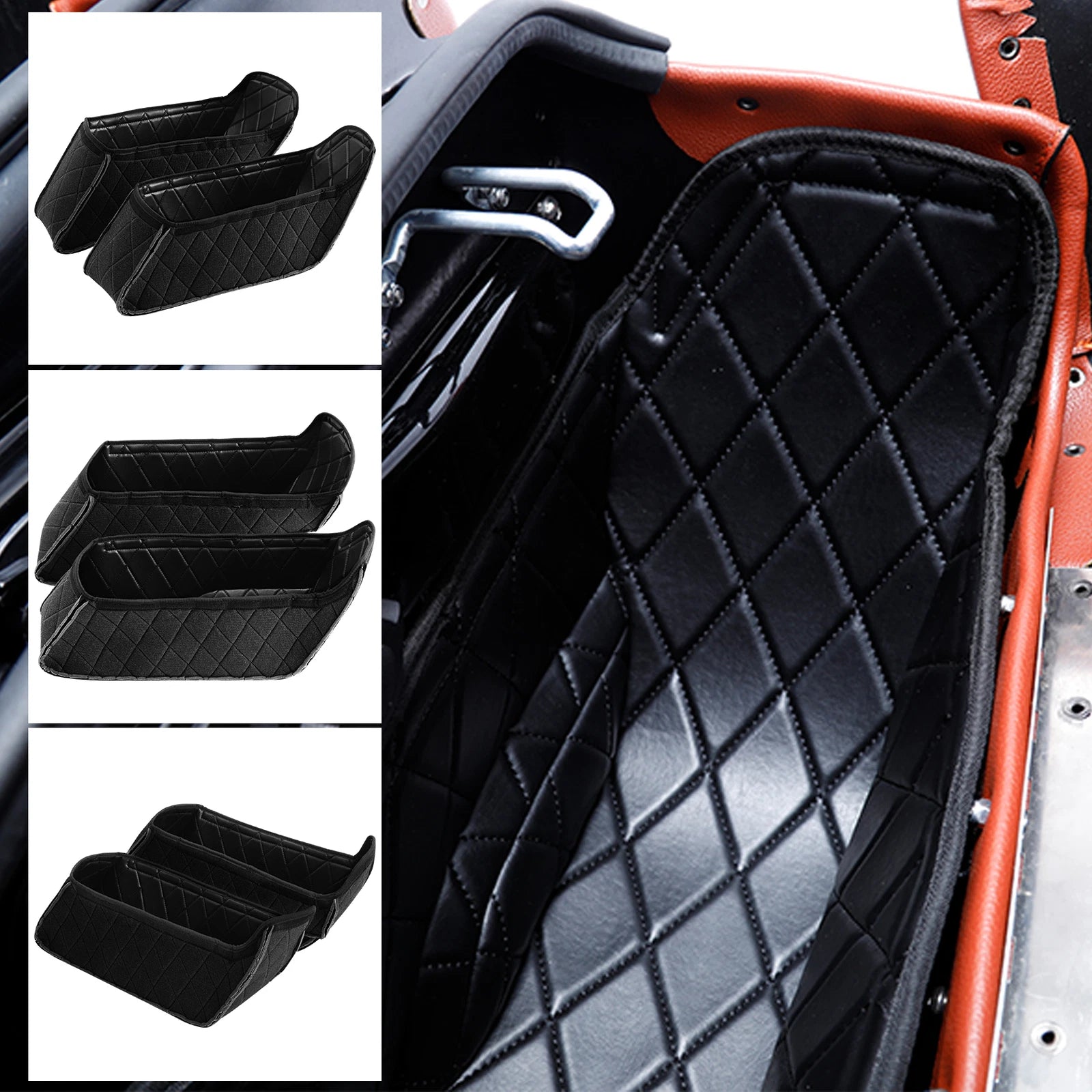 Saddlebag Liners Inserts for Harley Fat Boy FLFBS Breakout FXBRS (2018–2023)