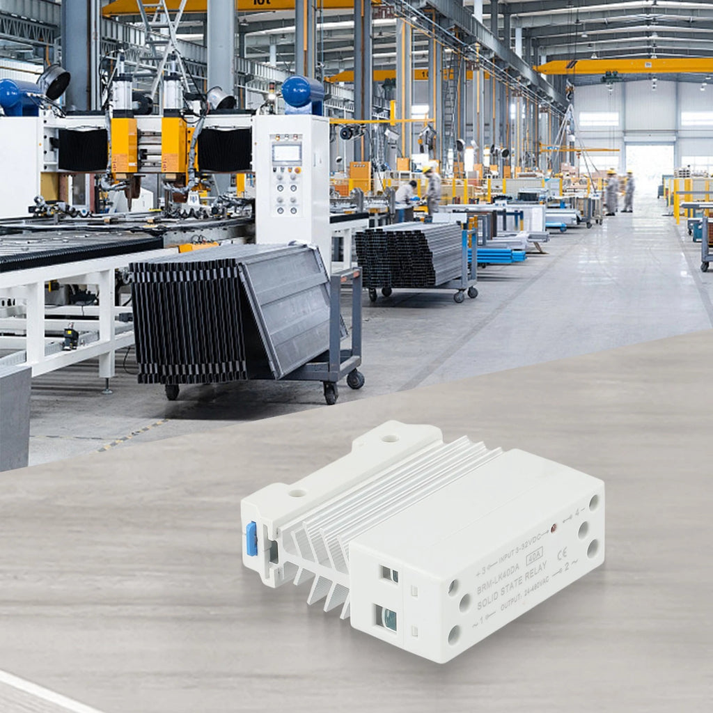 Integrated Rail Solid State Relay Module 40A DC Control AC (2010–2023)