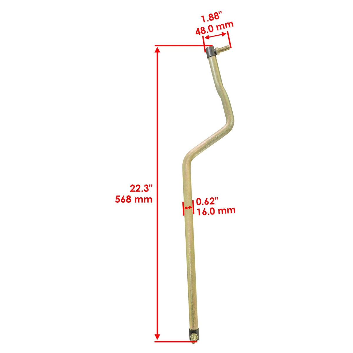 Steering Drag Link Replacement for Husqvarna LT1238 LT150 LTH120 (2000–2002)