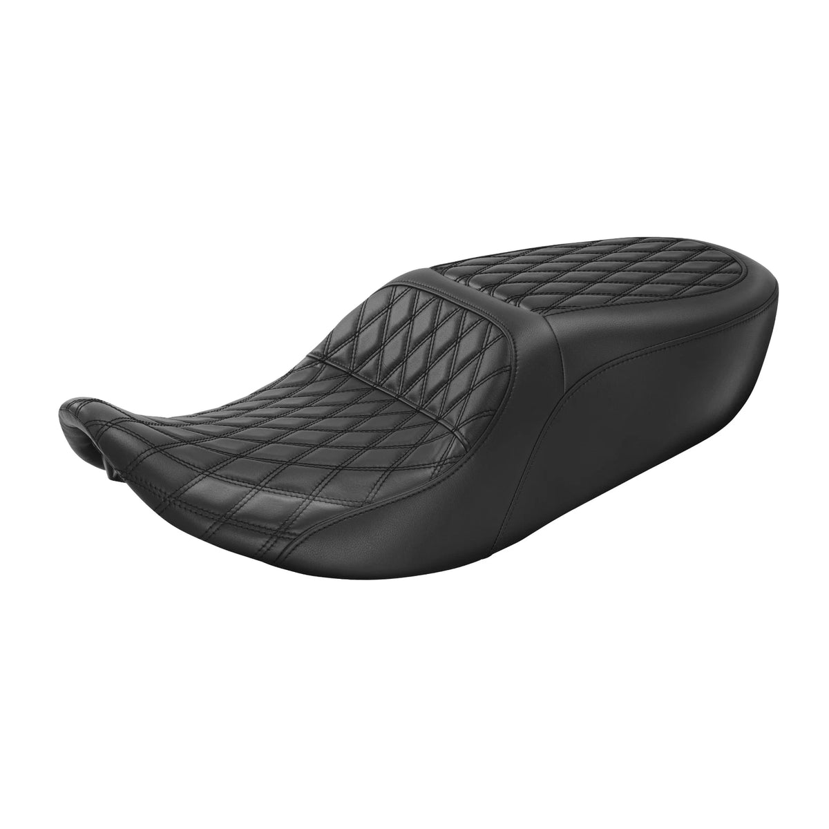 Black Driver Passenger Seat for Harley CVO Road Street Glide (2023–2025)
