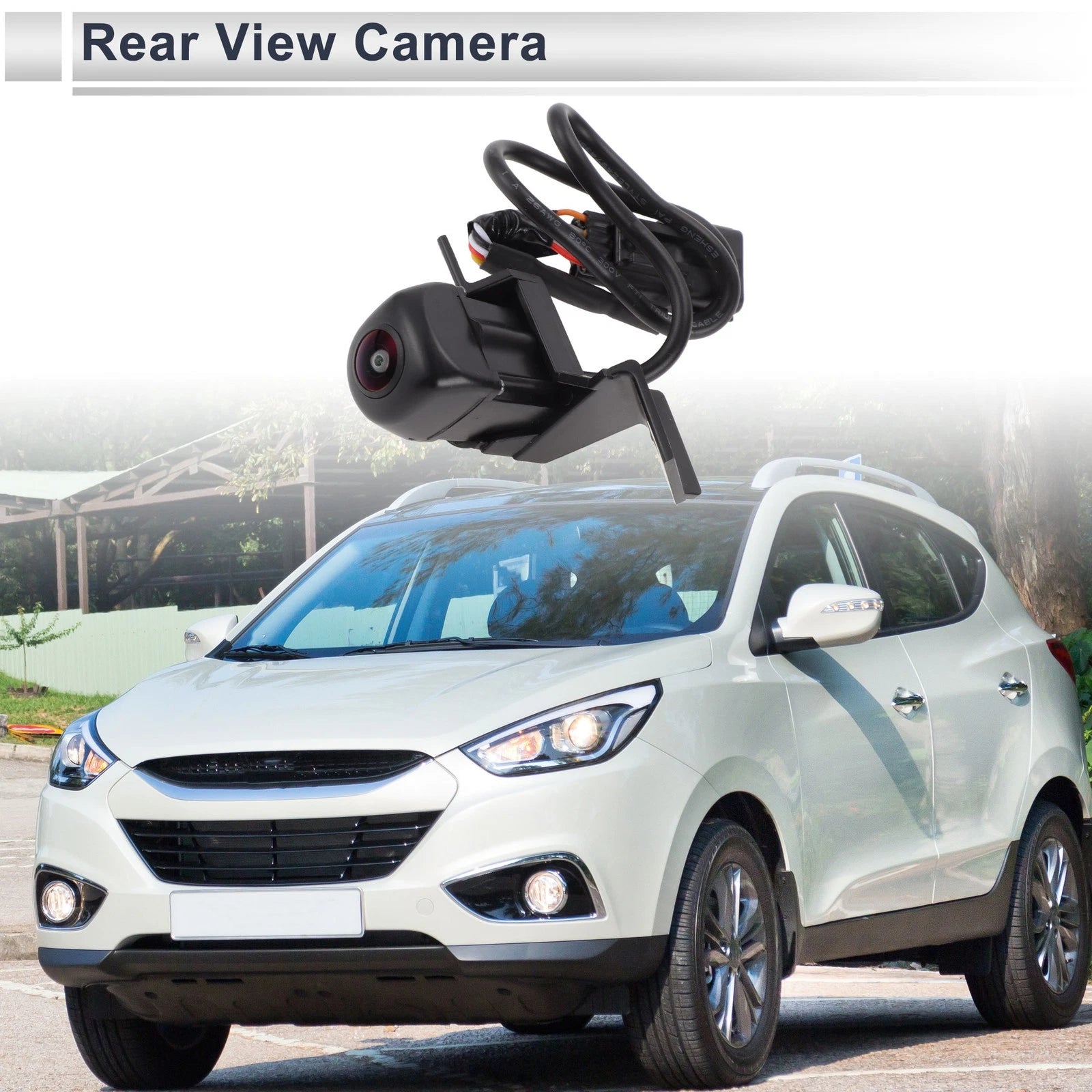 Rear View Camera Backup Reverse Camera 120 Degree for Hyundai Tucson 2016–2019