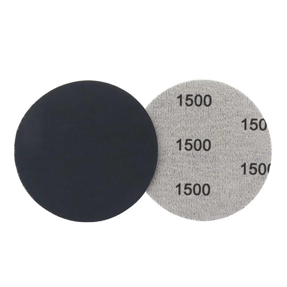 30Pcs 3 Inch Hook & Loop Sanding Discs Wet/Dry Grit 320-1500