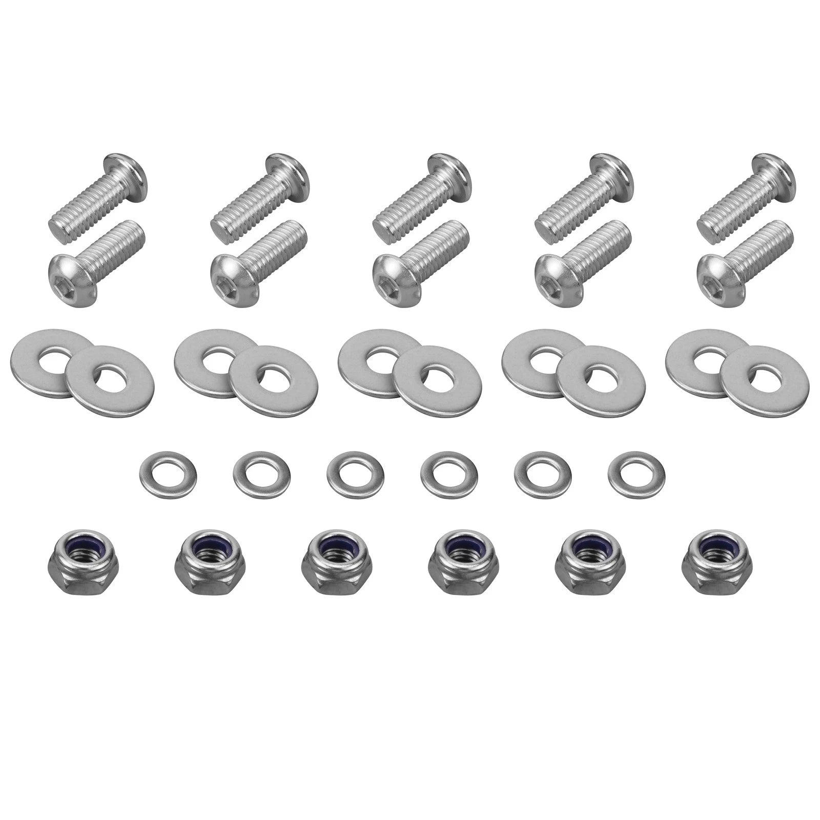 Fender Bolts Nuts Washers Mount Kit for Yamaha Banshee 350 (1987–2006)