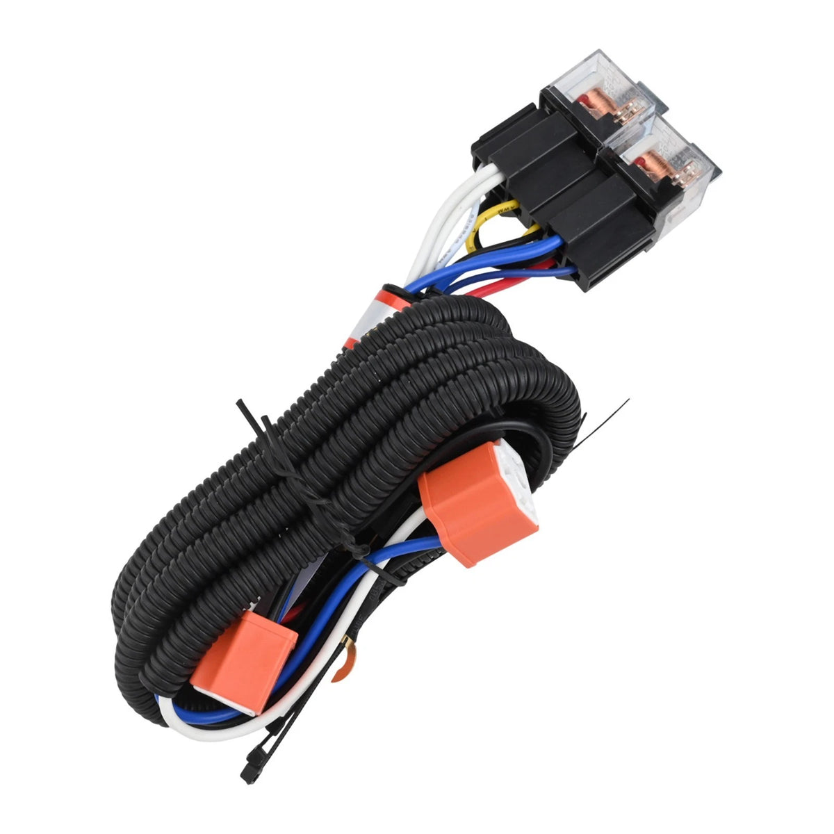 H4 Headlight Relay Harness Kit for Toyota (9003 H5054, LED Upgrade)