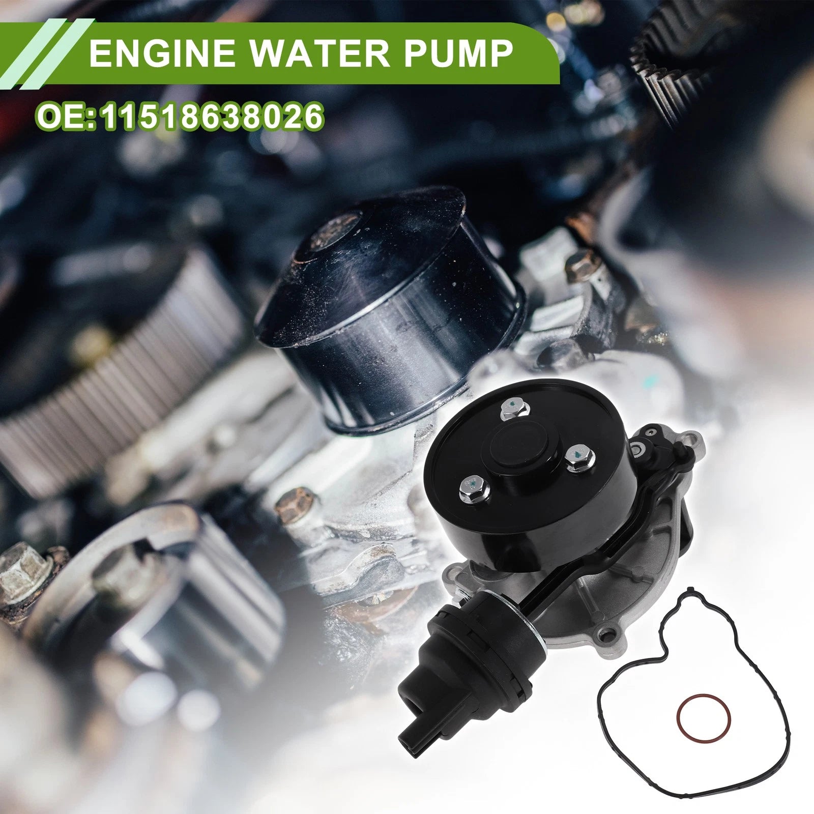 Engine Water Pump Replacement for BMW 1 Series Hatchback (2004–2013)