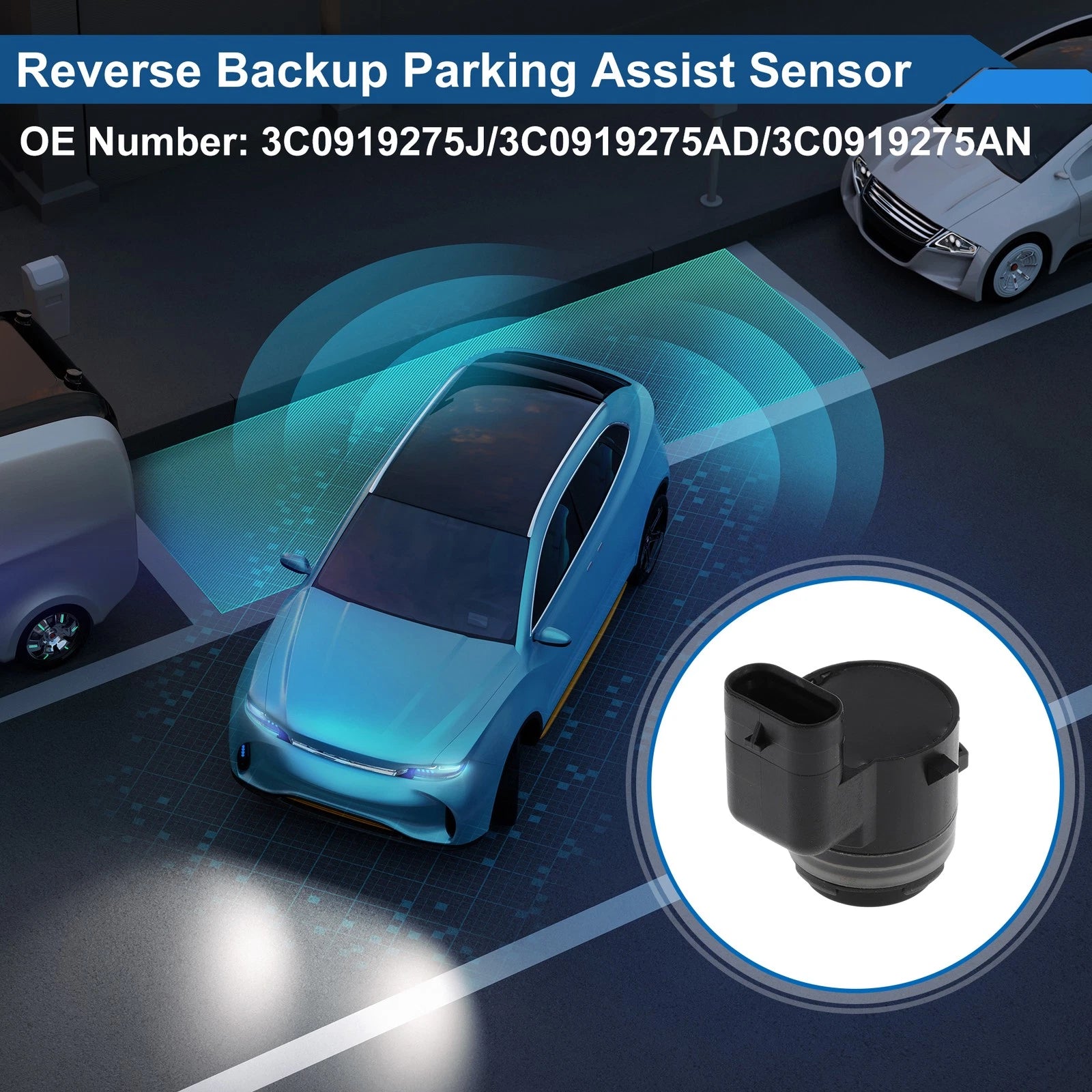 Reverse Backup Parking Sensor Replacement for Volkswagen Jetta Mk5 (2006–2010)