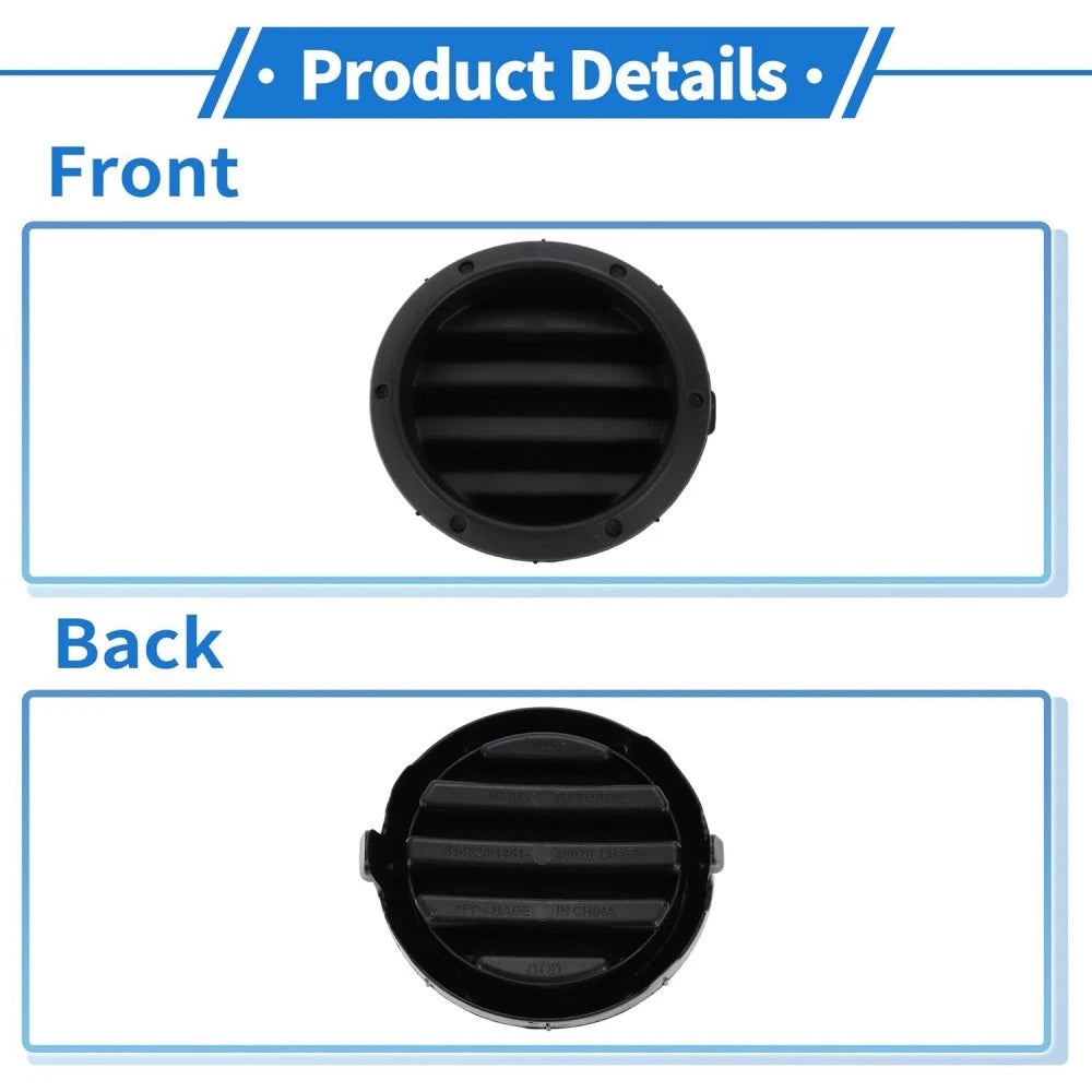 Fog Light Covers for Toyota Highlander (2004–2007)