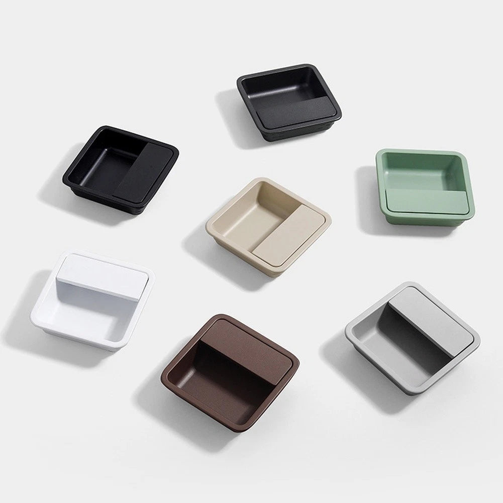 Sliding Door Pull for Concealed Cabinet Hardware (13x5x1.5cm)