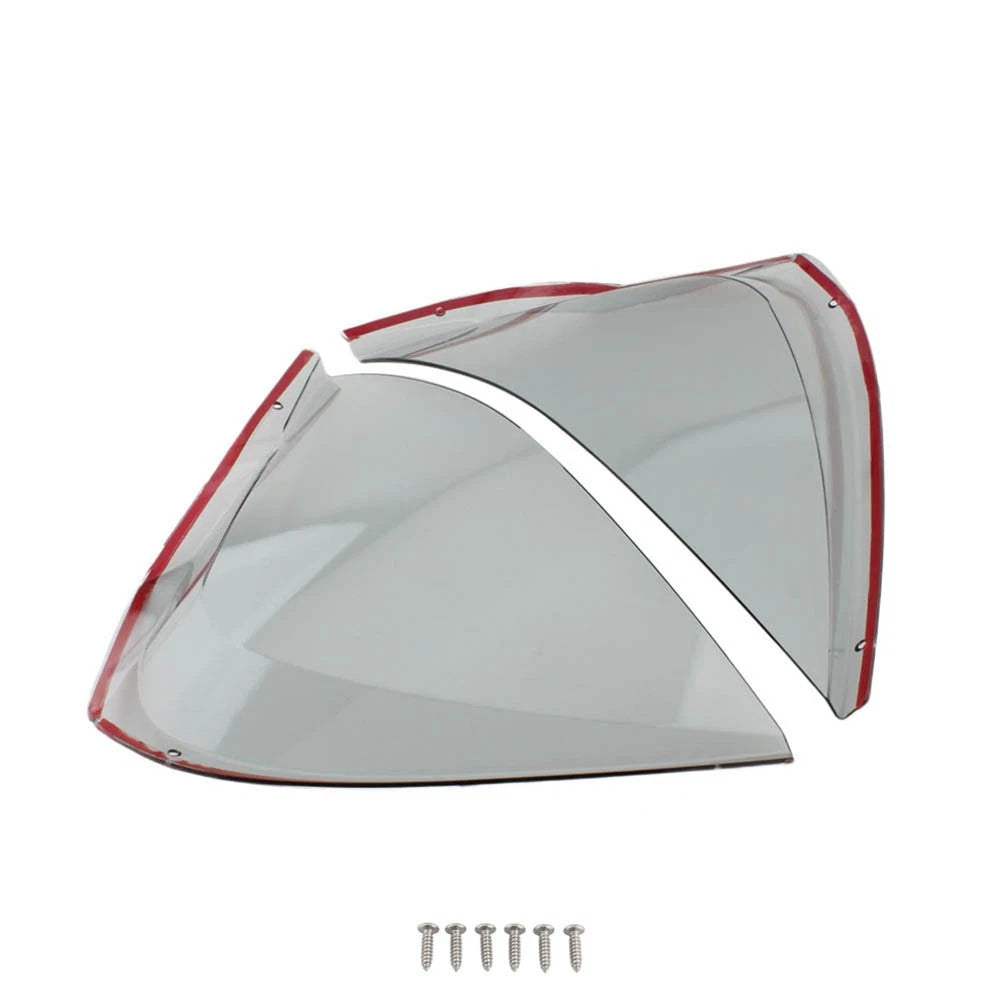 Front Leg Guard Windshield for Honda PCX125 PCX150 PCX160 (2021–2024) Gray