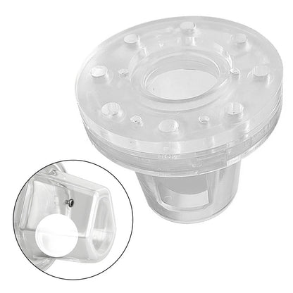 Self Bailing Ball Scupper Valve for Boat Drain Stopper (Fits 34-112 Inch)
