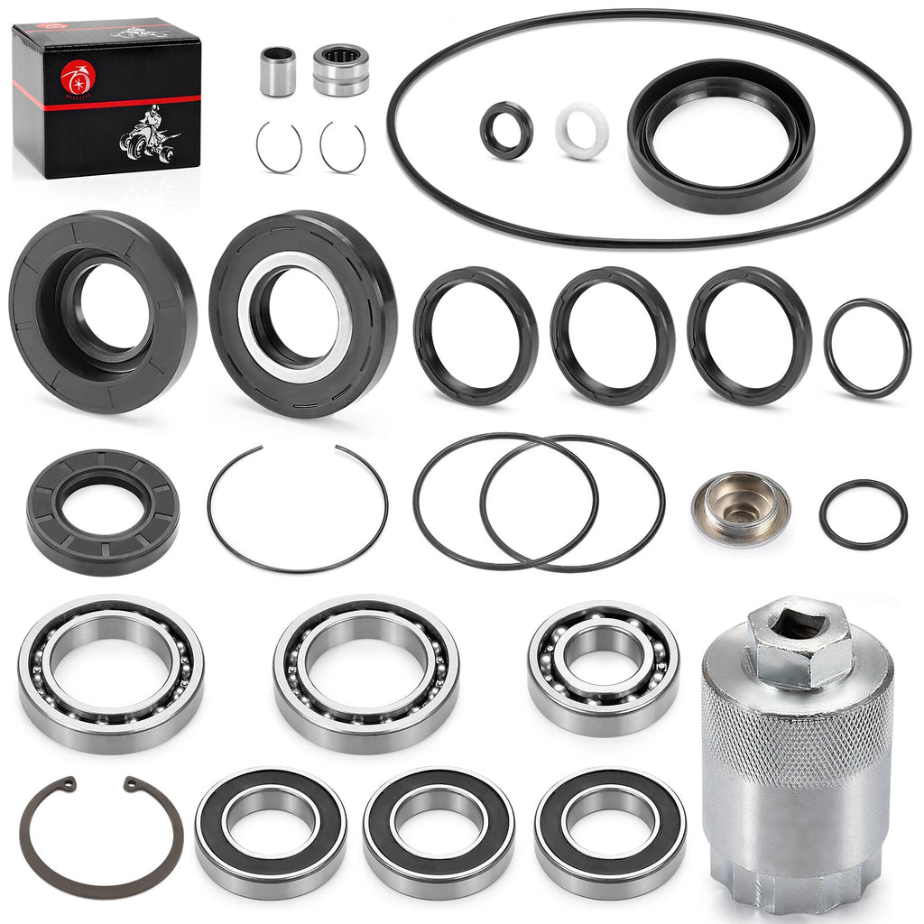 Rear Differential Bearing Seal & Nut Tool for Honda TRX250TE TRX250TM (2002–2023)
