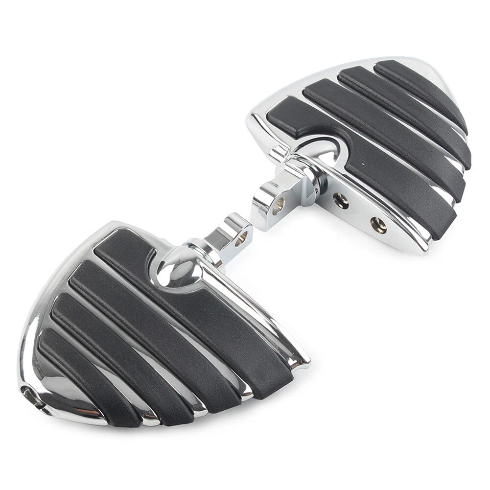 Foot Pegs for Harley-Davidson Motorcycle (10mm, Chrome)