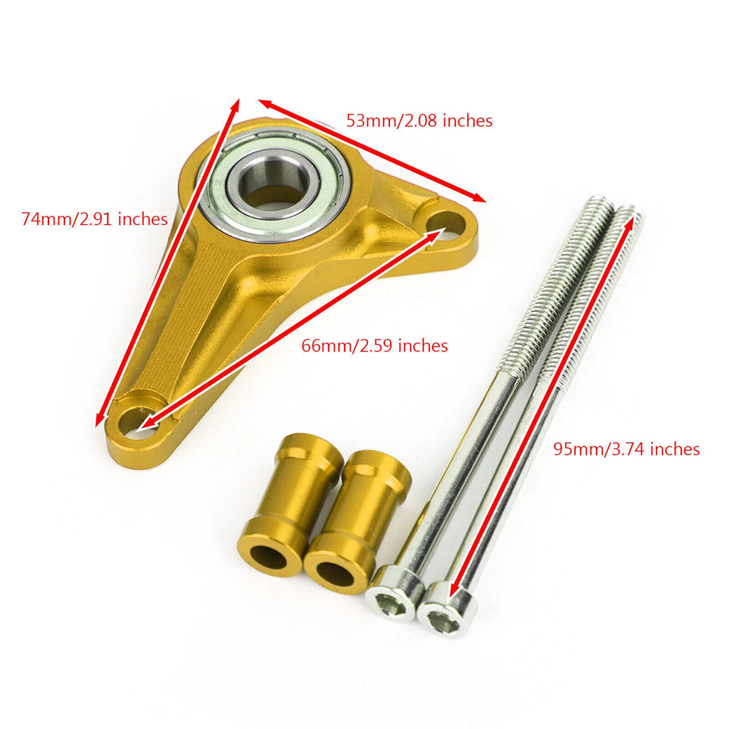 Aluminum Gold Shifting Gear Stabilizer for Honda MSX125/SF Grom 125 (2013–2019) T9