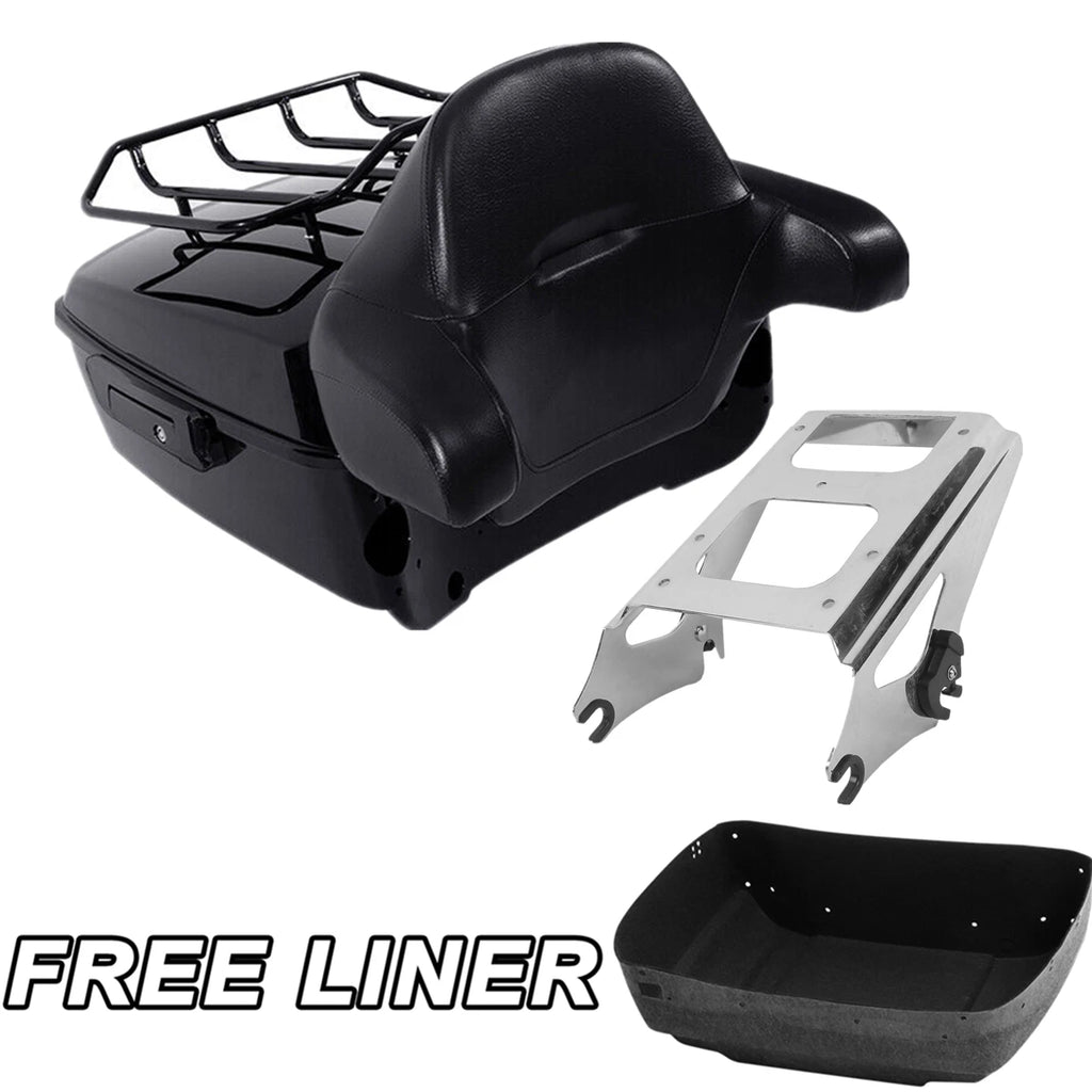 Trunk Pad Mount Rack for Harley Davidson Electra Road Glide King (2009–2013)