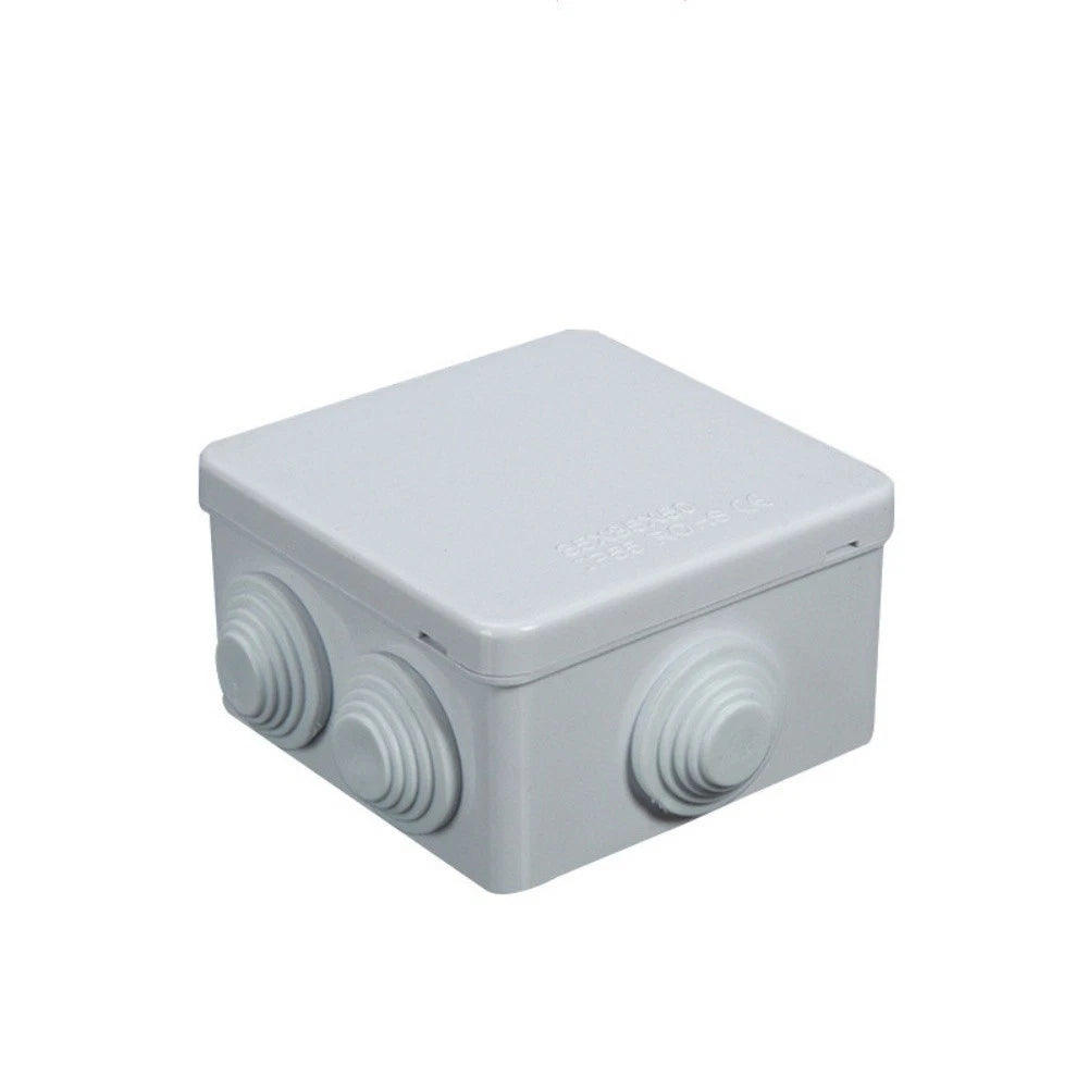 IP55 Waterproof Junction Box with 7 Cable Inputs for Indoor Outdoor Use
