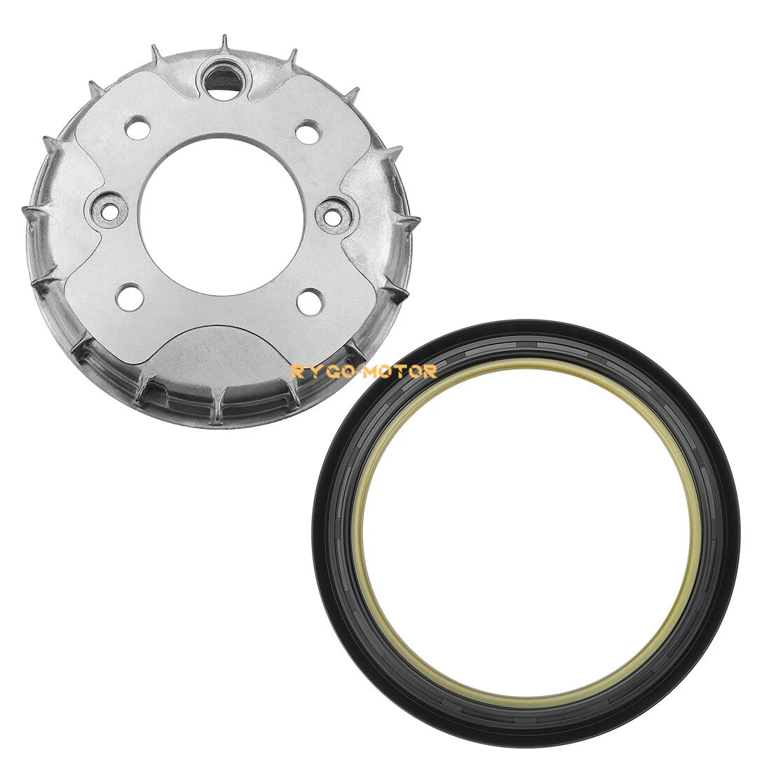 Front Brake Drum Hub & Seal Kit for Honda Rancher 350 TRX350 (2000–2006)