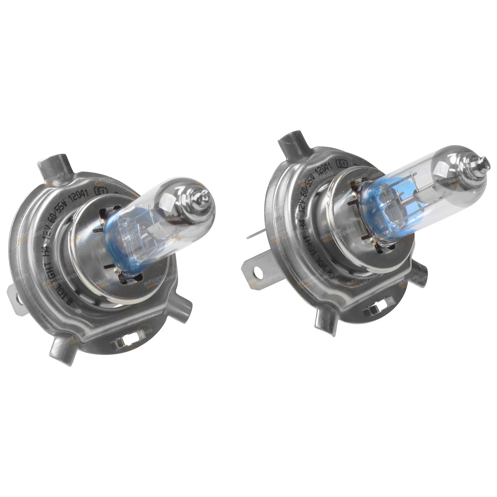 2X H4 12V 60/55W Headlight Bulbs for