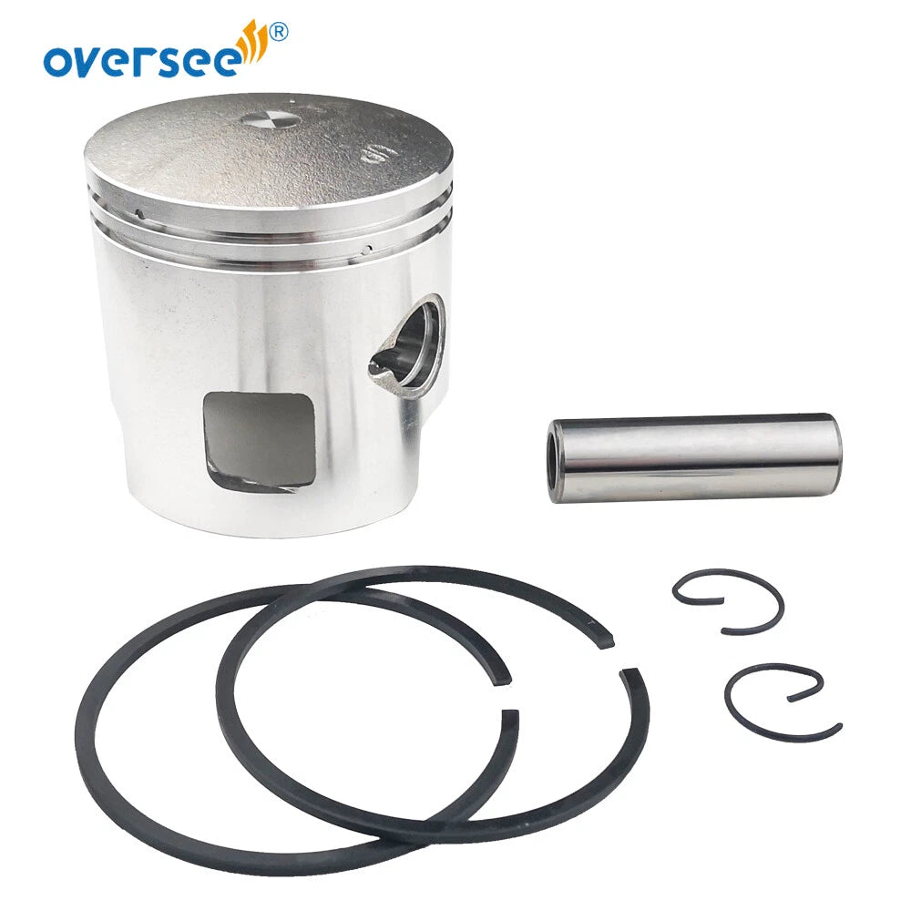 Piston Set & Rings for Tohatsu Nissan Mercury 25 30HP Outboard (346-00001-0/-1)