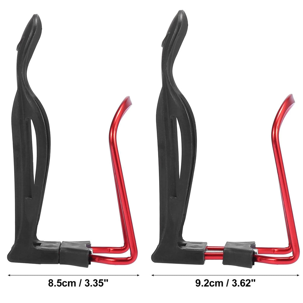 2pcs Motorcycle Drink Holder Cup Bottle Rack Adjustable for Universal Use (—)