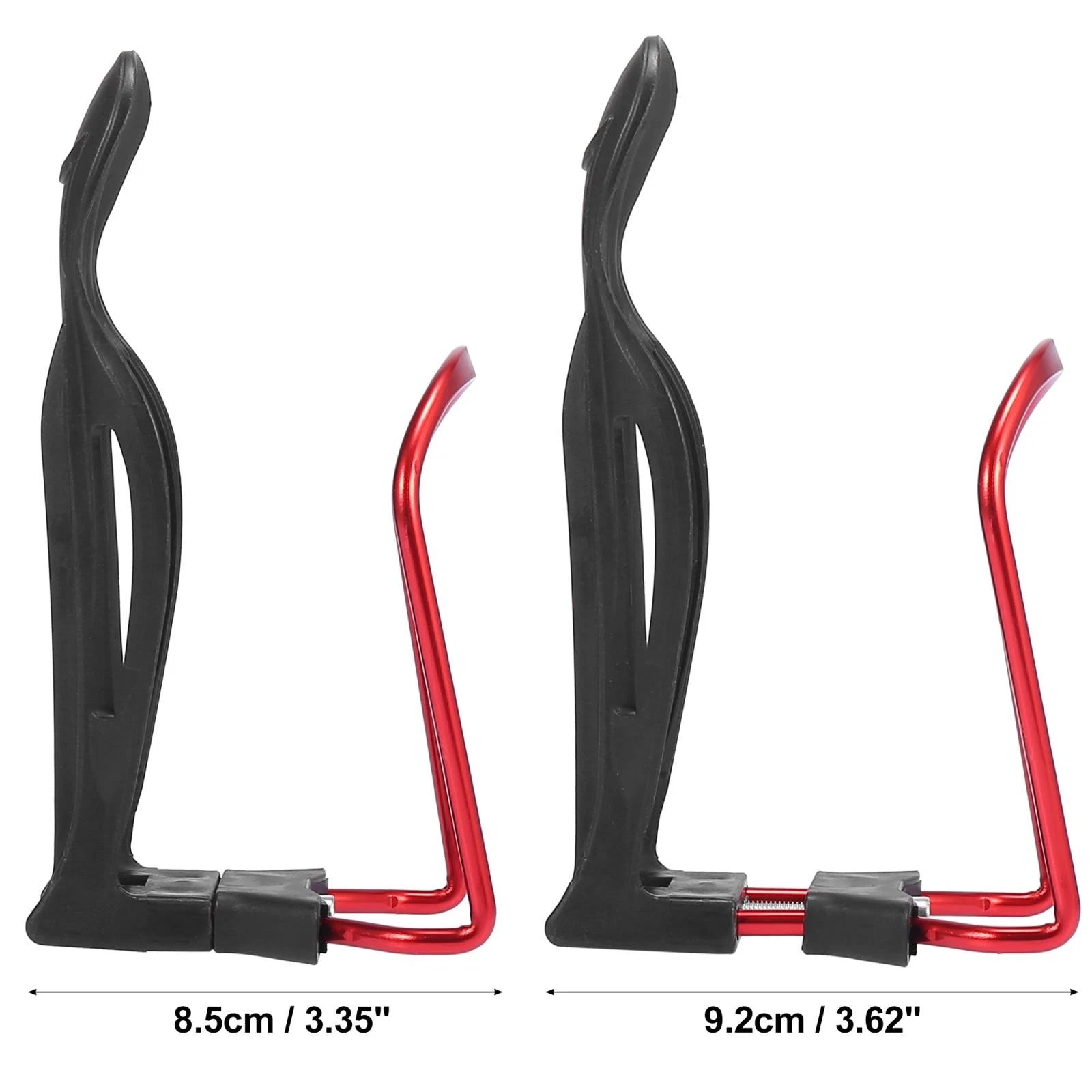 2pcs Motorcycle Drink Holder Cup Bottle Rack Adjustable for Universal Use (—)
