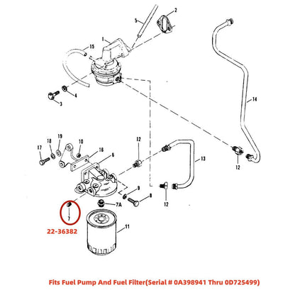 Mercury Marine Mercruiser New Plug Fitting 19-35167 22-36382