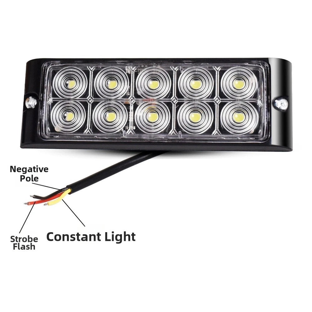 2X LED Side Marker Lights for Truck Car Trailer (12/24V)